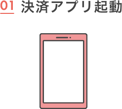 決済アプリ起動
